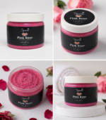 Pink Rose 3-in-1 Body Scrub – Glow & Hydration Formula - Image 3